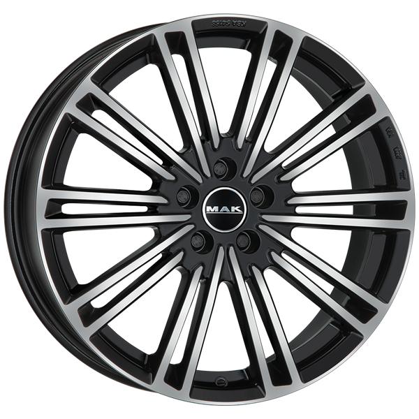 MAK York Black Mirror 8,00x18 5x108,00 ET45,00