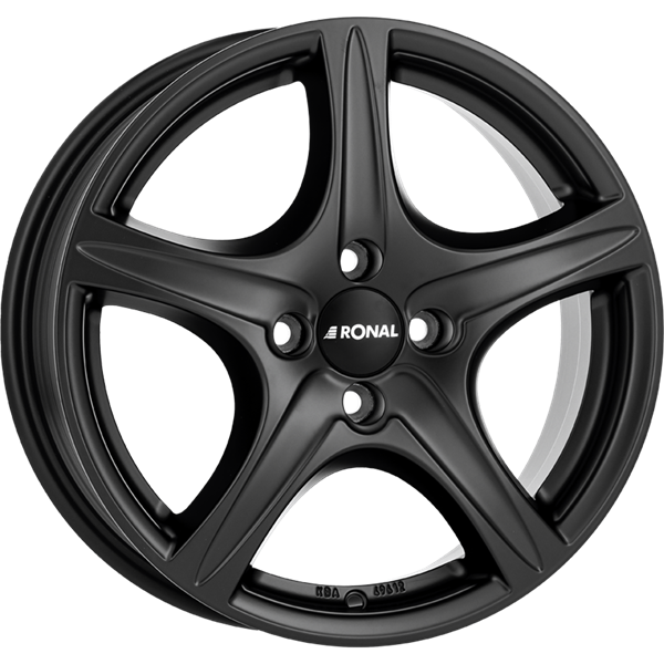 Ronal R56 Trend Black 6,00x15 4x100,00 ET43,00