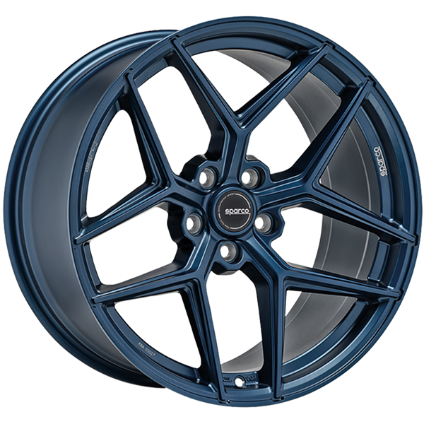 Sparco FF3 Matt Blue 8,00x18 5x114,30 ET45,00